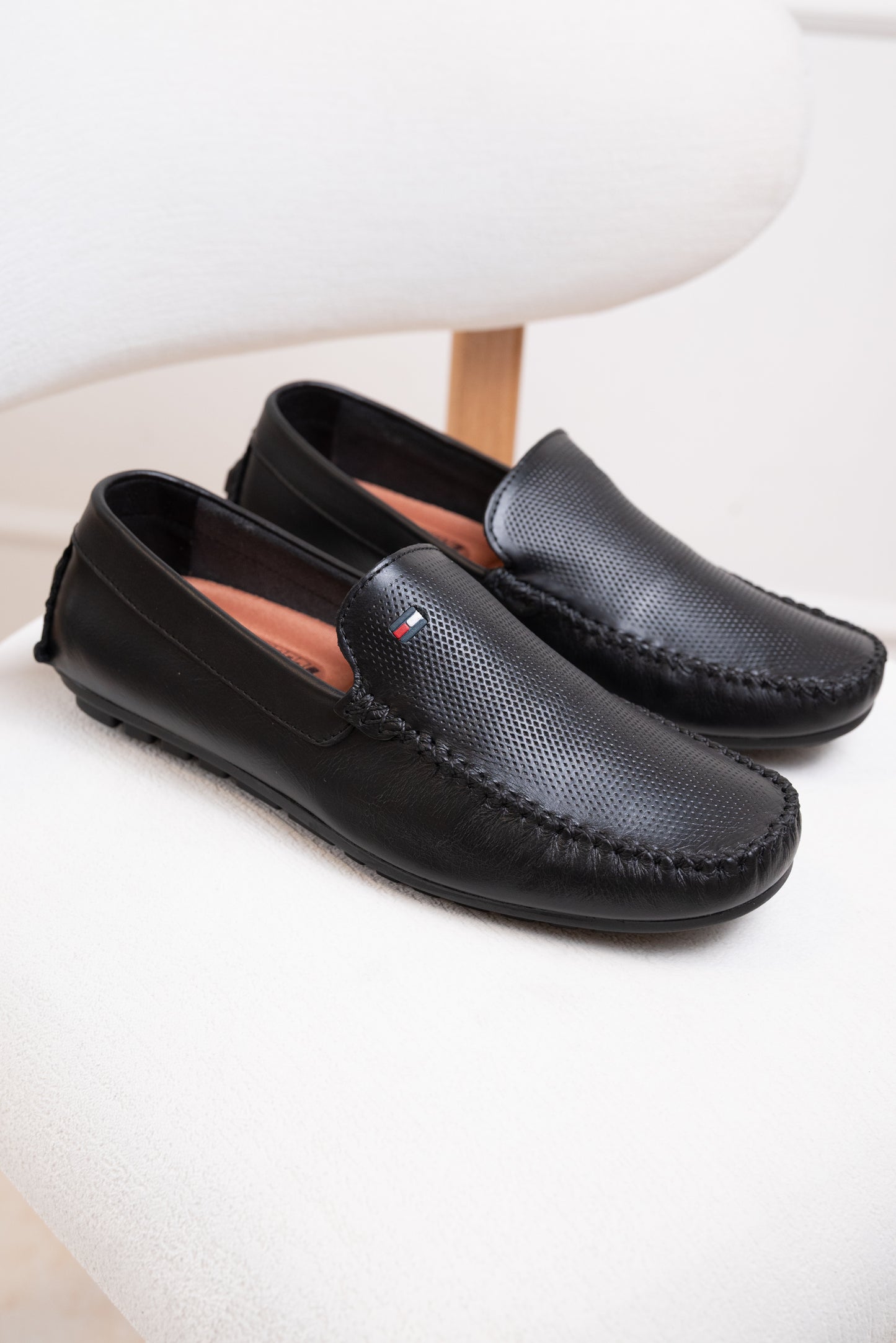 APACHES EN CUERO PARA HOMBRE | RF:BIZARRO NUTECK - NEGRO