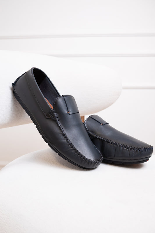 APACHES EN CUERO PARA HOMBRE |RF:BIZARRO ANNIE - AZUL