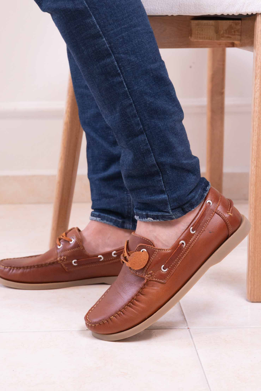 APACHES EN CUERO PARA HOMBRE |RF:BIZARRO TITAN MIEL