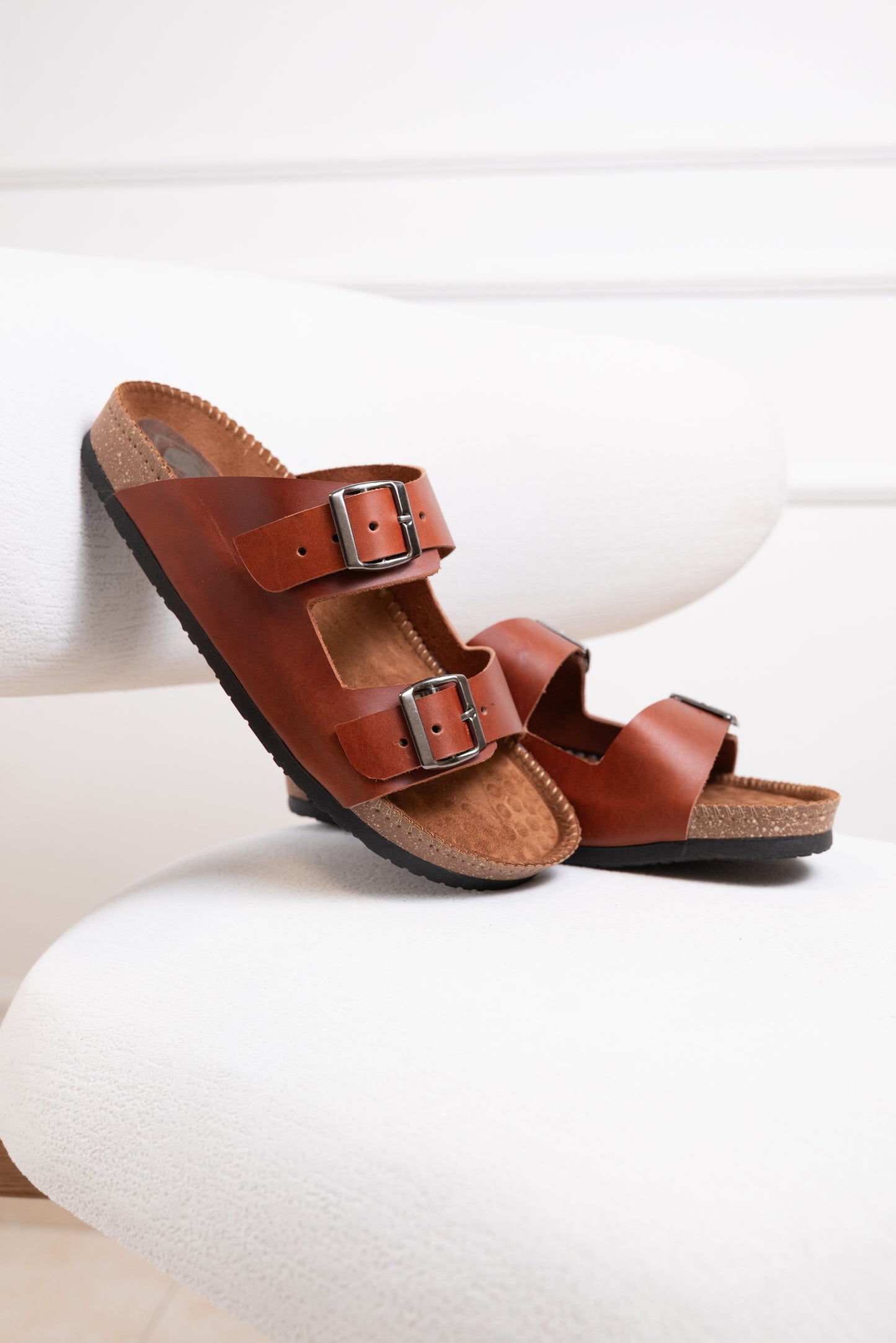 SANDALIA CUERO HOMBRE | IMPERIO : MIEL - RUSTICO - 55