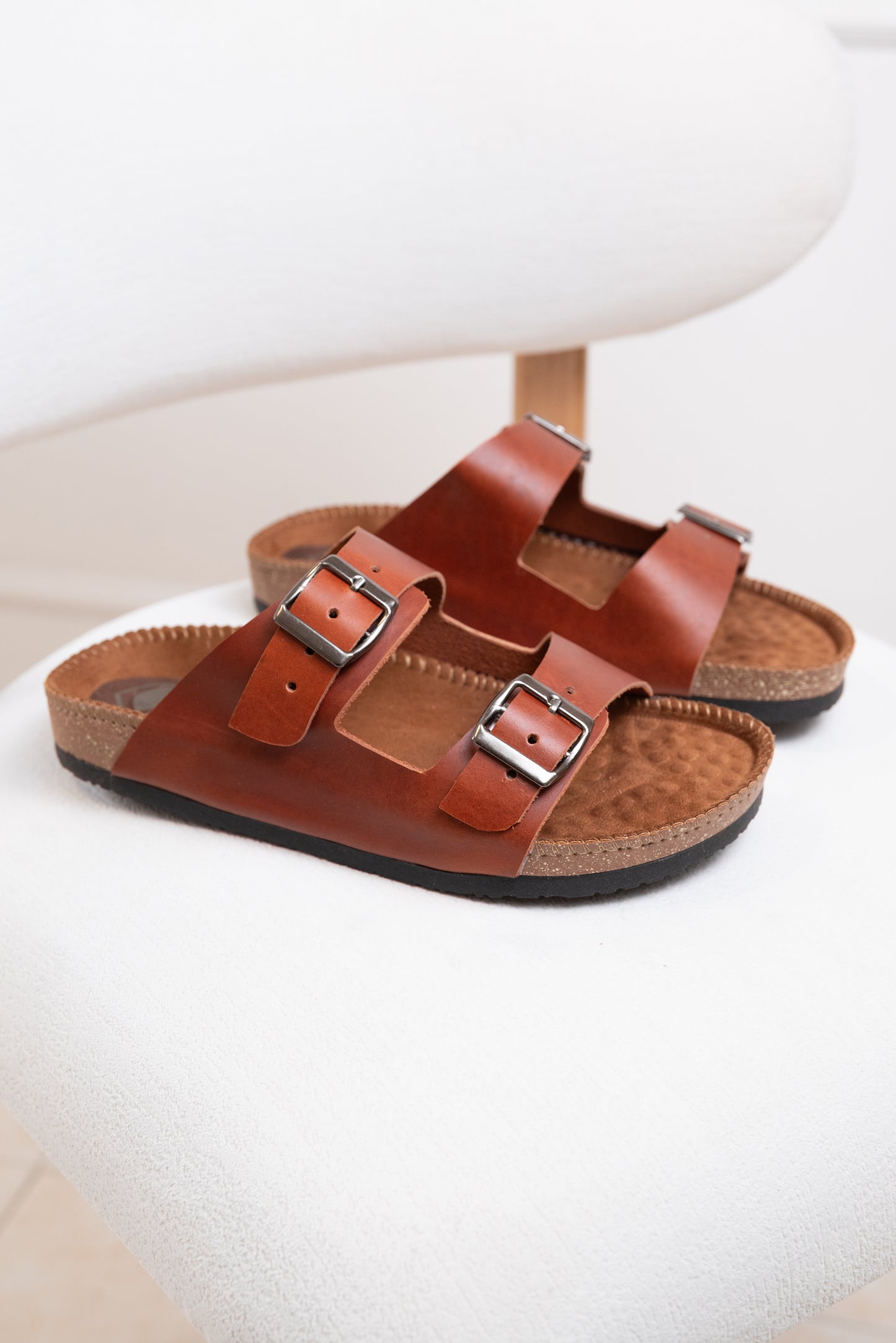 SANDALIA CUERO HOMBRE | IMPERIO : MIEL - RUSTICO - 55