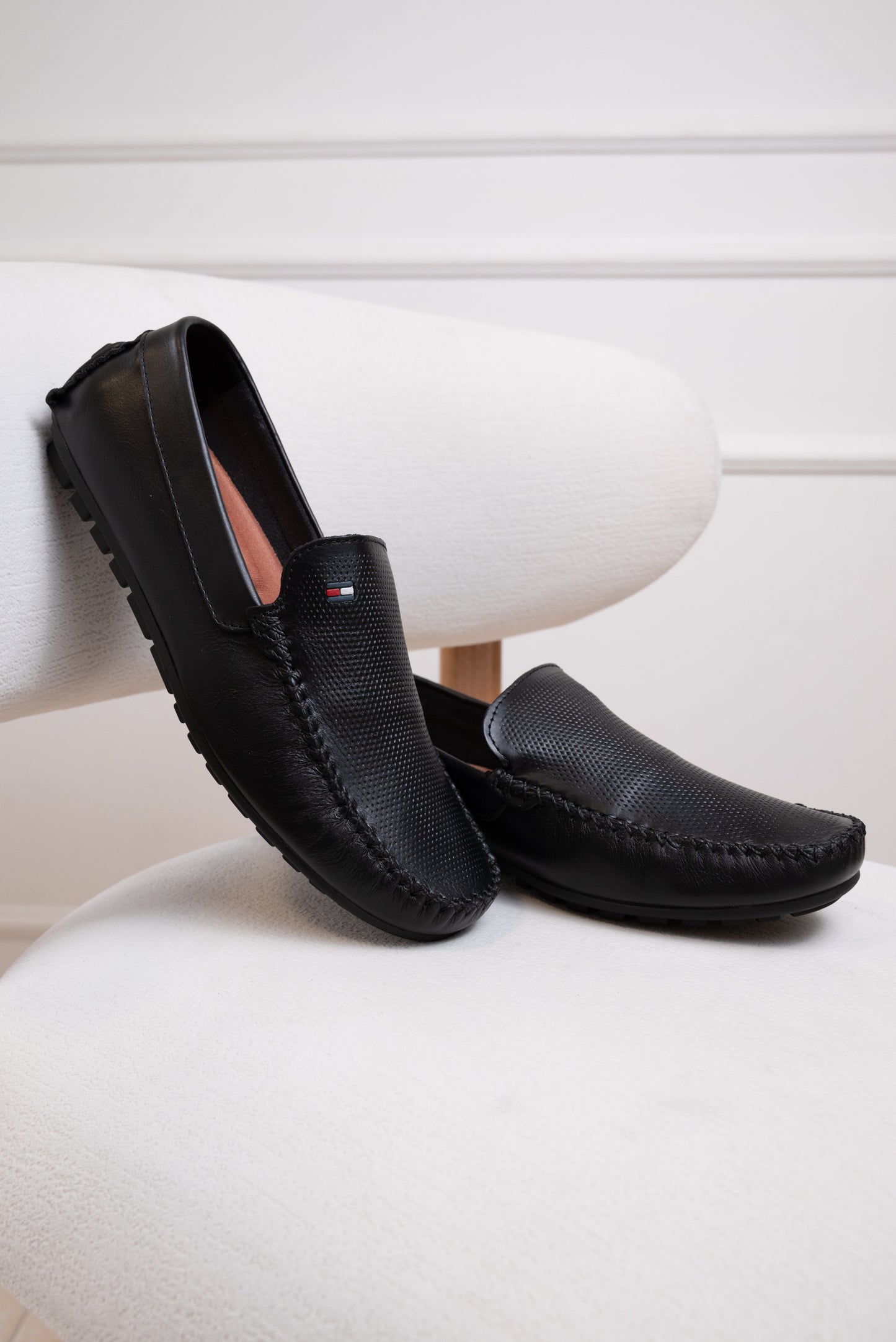 APACHES EN CUERO PARA HOMBRE | RF:BIZARRO NUTECK - NEGRO
