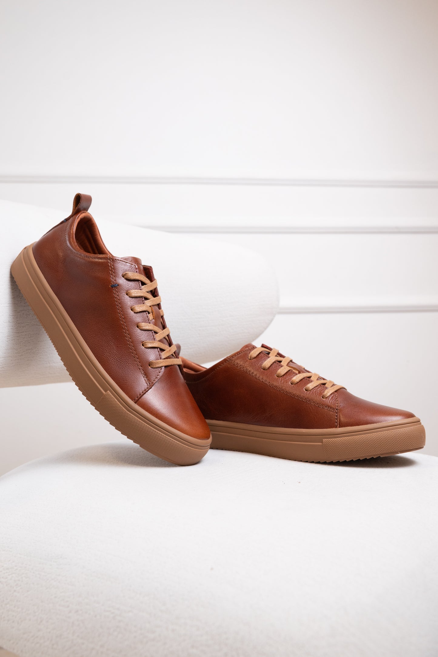 TENIS PARA HOMBRE EN CUERO | RF: BIZARRO SOUL  -585 MIEL