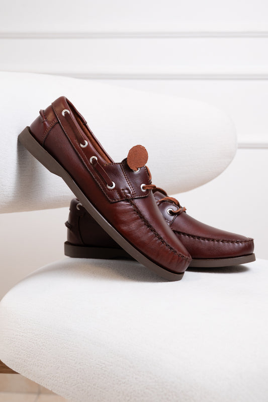 APACHES EN CUERO PARA HOMBRE |RF:BIZARRO TITAN - MIEL