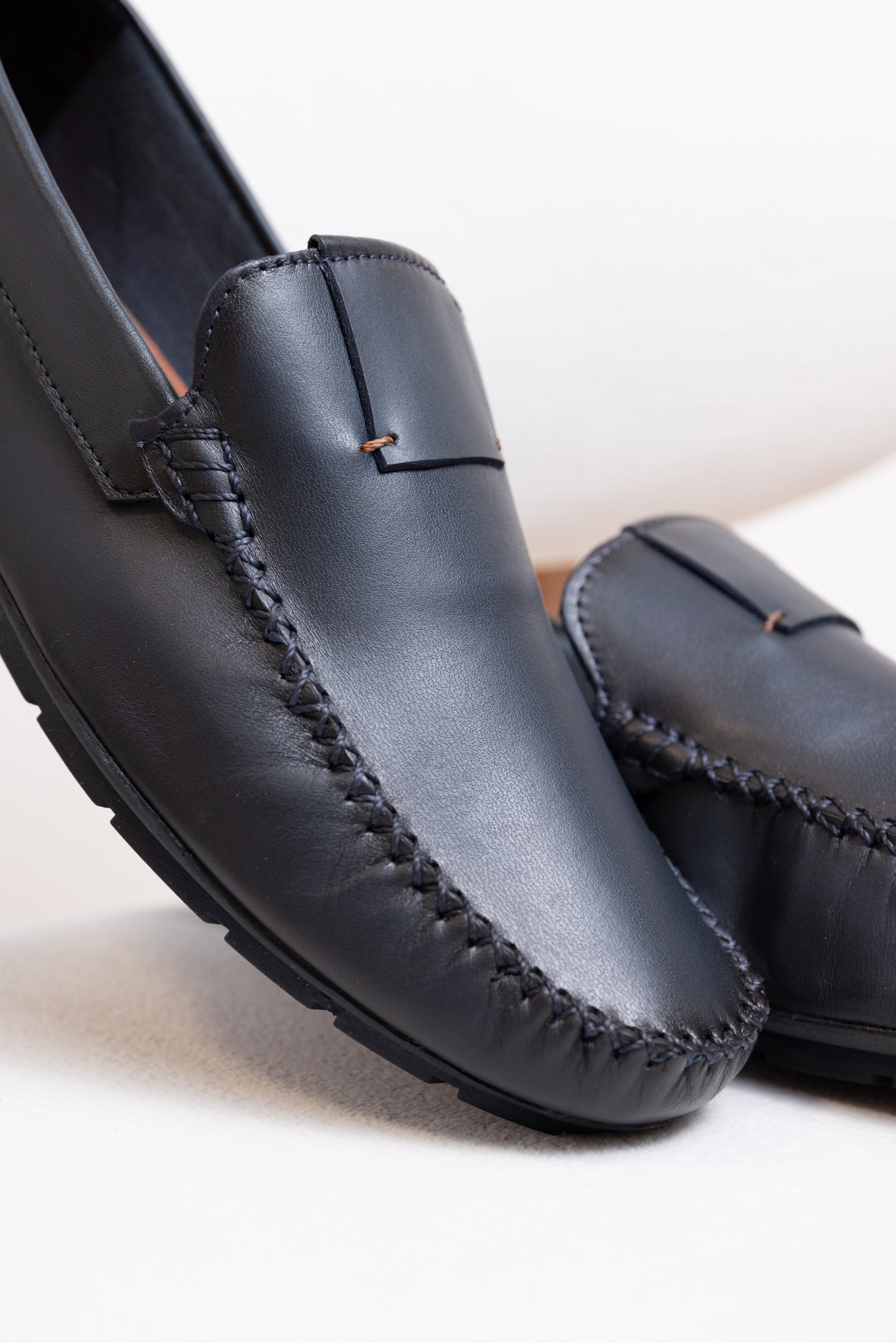 APACHES EN CUERO PARA HOMBRE |RF:BIZARRO ANNIE - AZUL