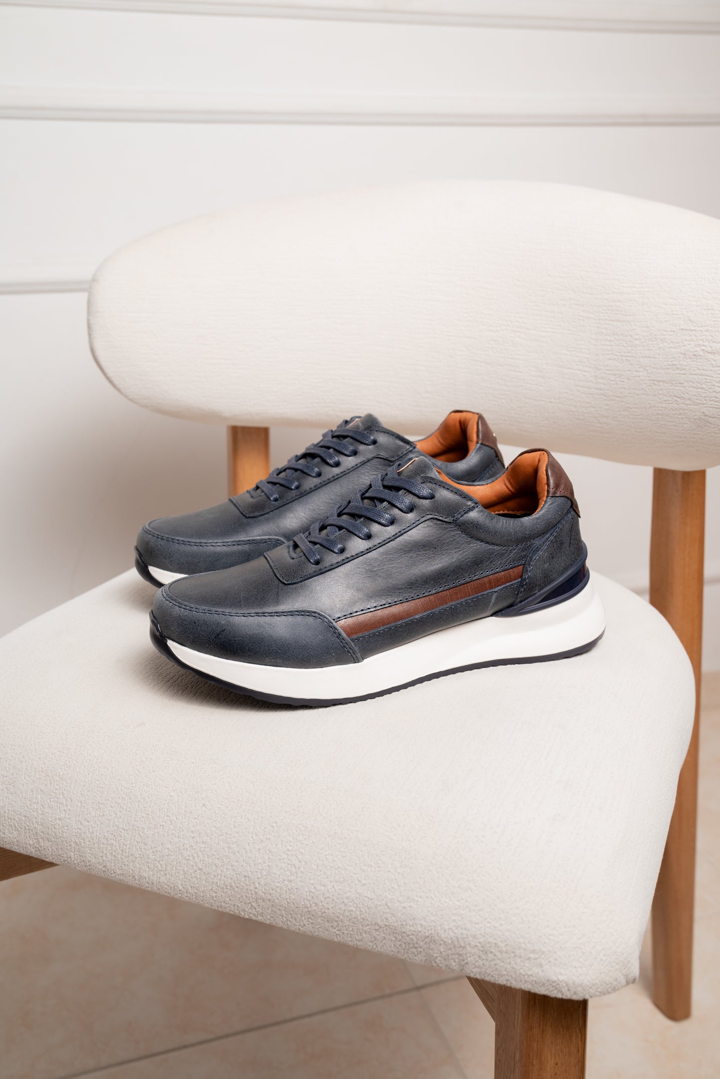 TENIS EN CUERO PARA HOMBRE  | RF : SP 3324