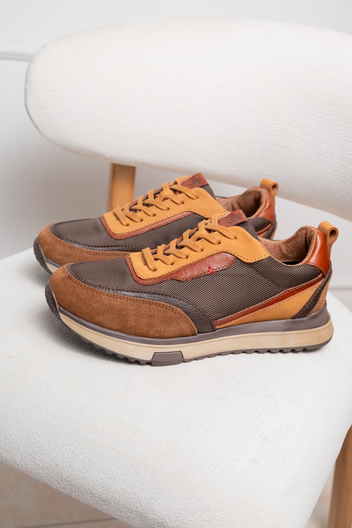 TENIS EN CUERO PARA HOMBRE  | RF : CLK 317