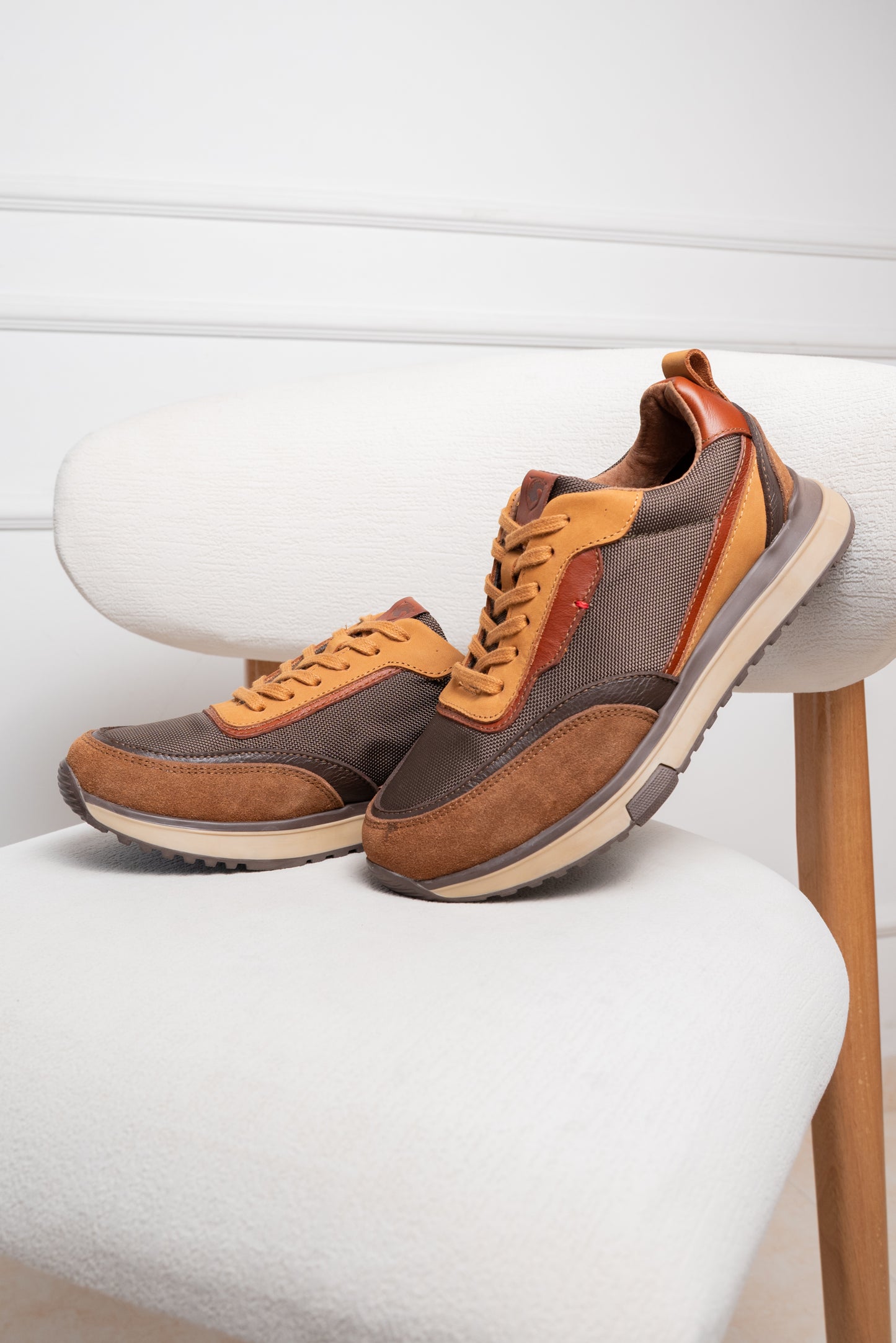 TENIS EN CUERO PARA HOMBRE  | RF : CLK 317
