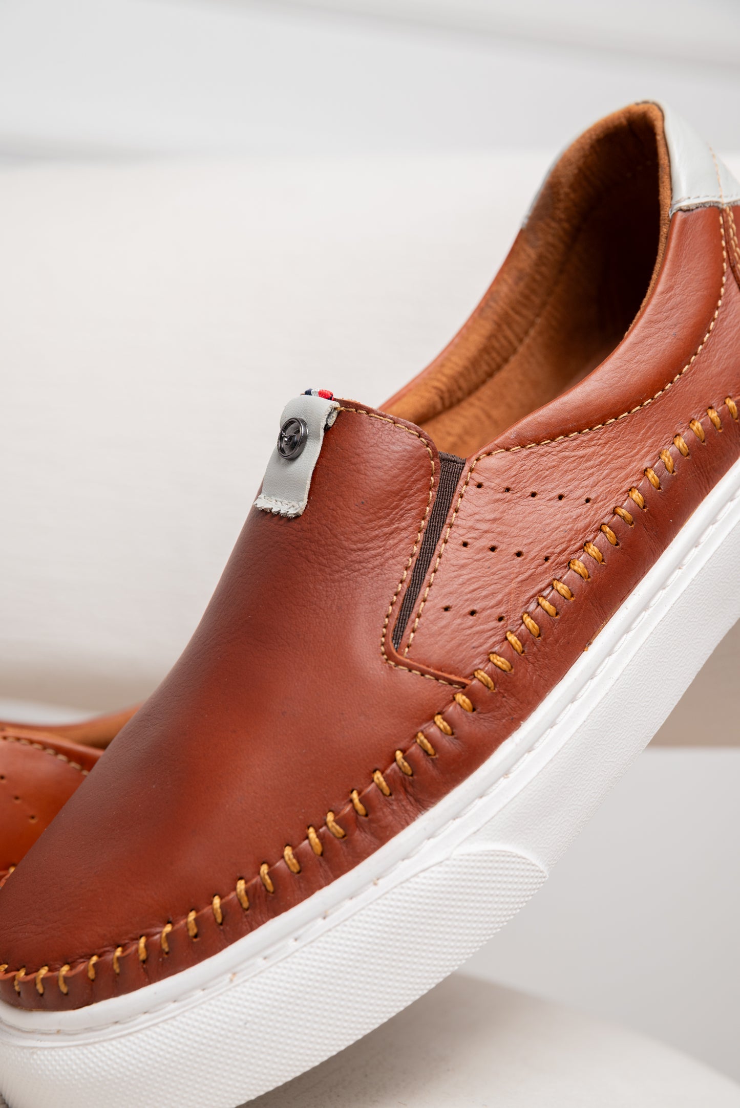 MOCASIN   EN CUERO PARA HOMBRE  | RF : 1302