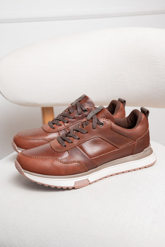 TENIS EN CUERO PARA HOMBRE  | RF :2091 CLK