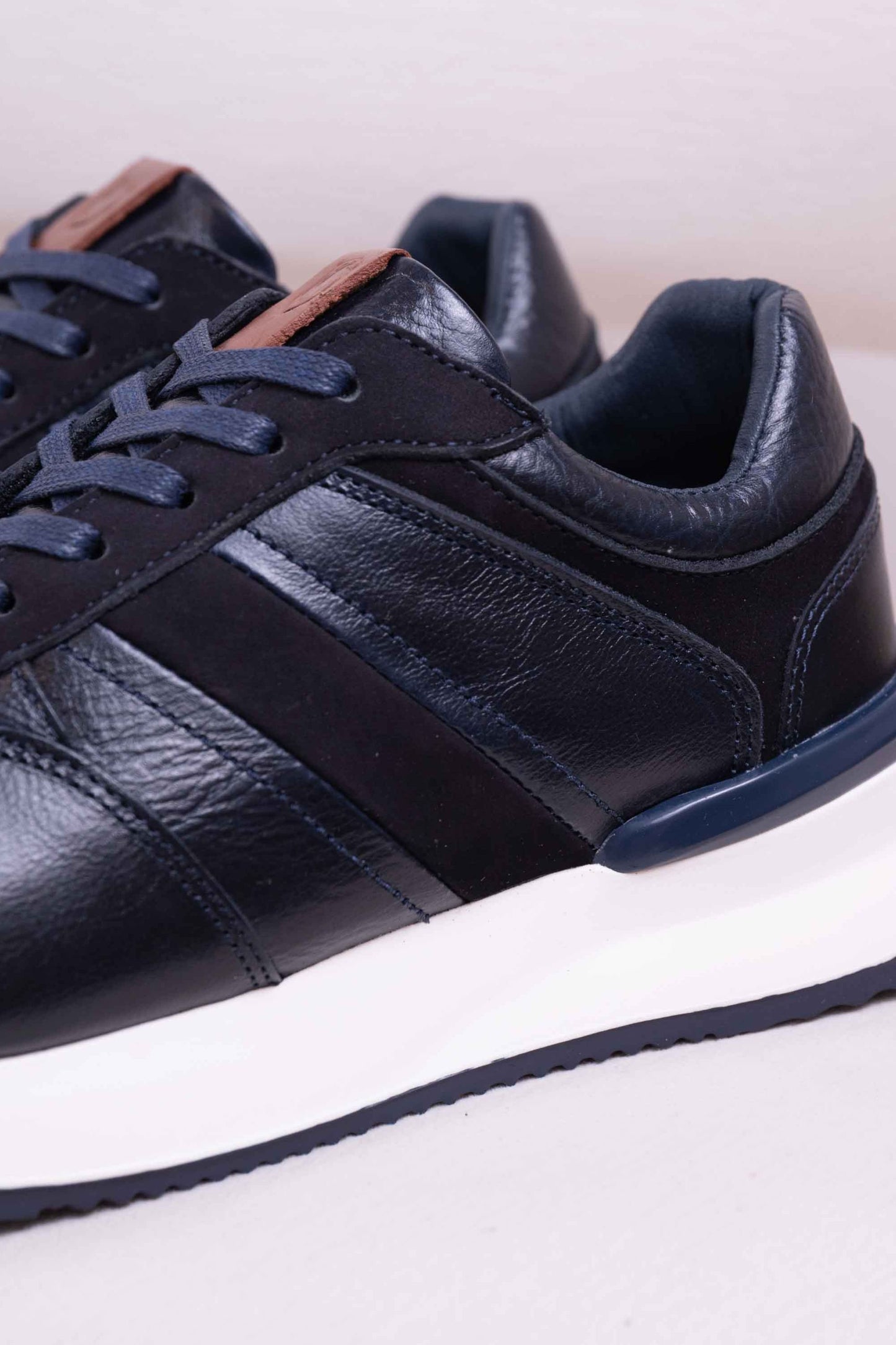 TENIS PARA HOMBRE EN CUERO|BIZARRO STREET -AZUL
