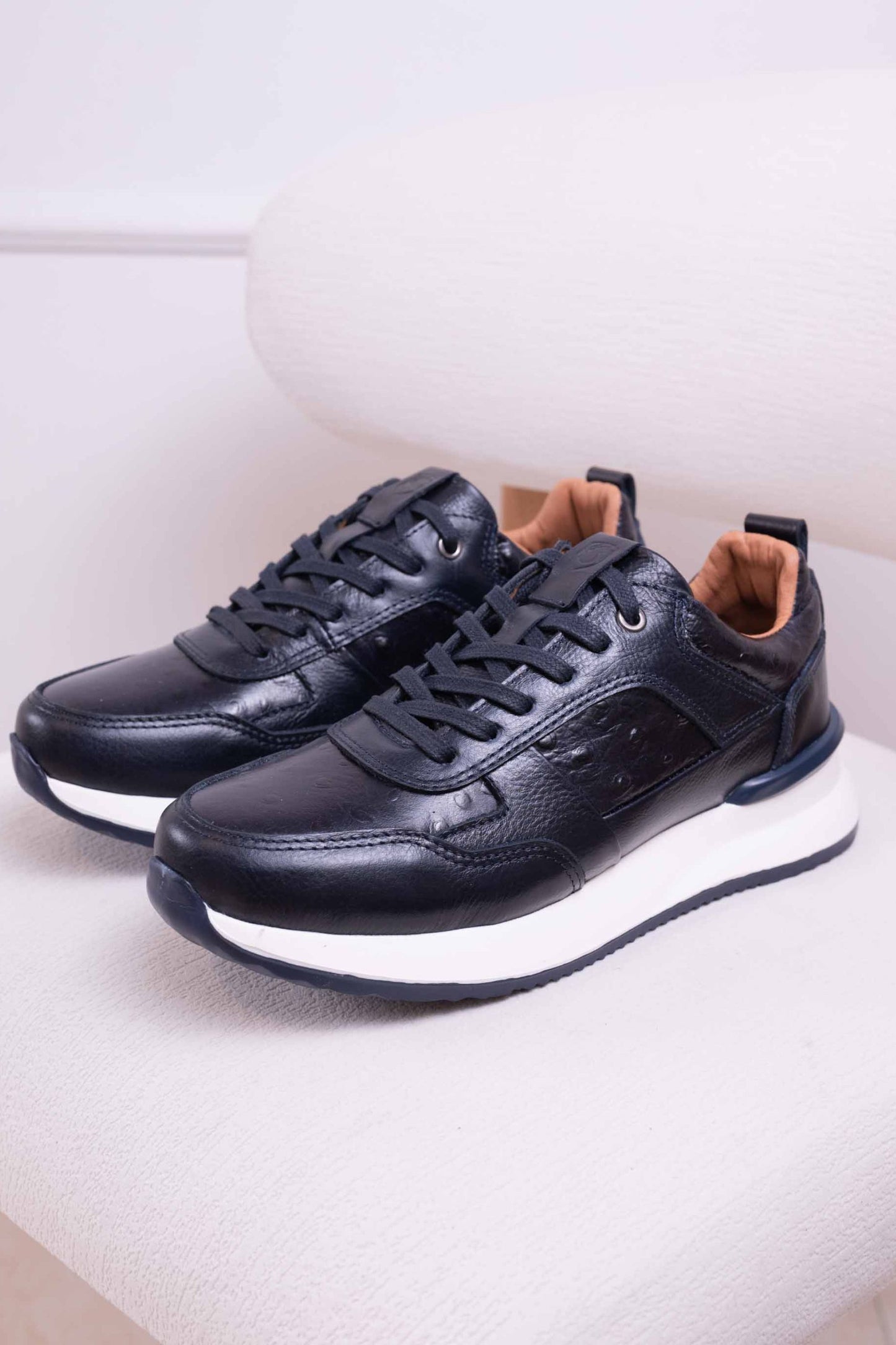 TENIS PARA HOMBRE EN CUERO|RF:BIZARRO FLOW -AZUL