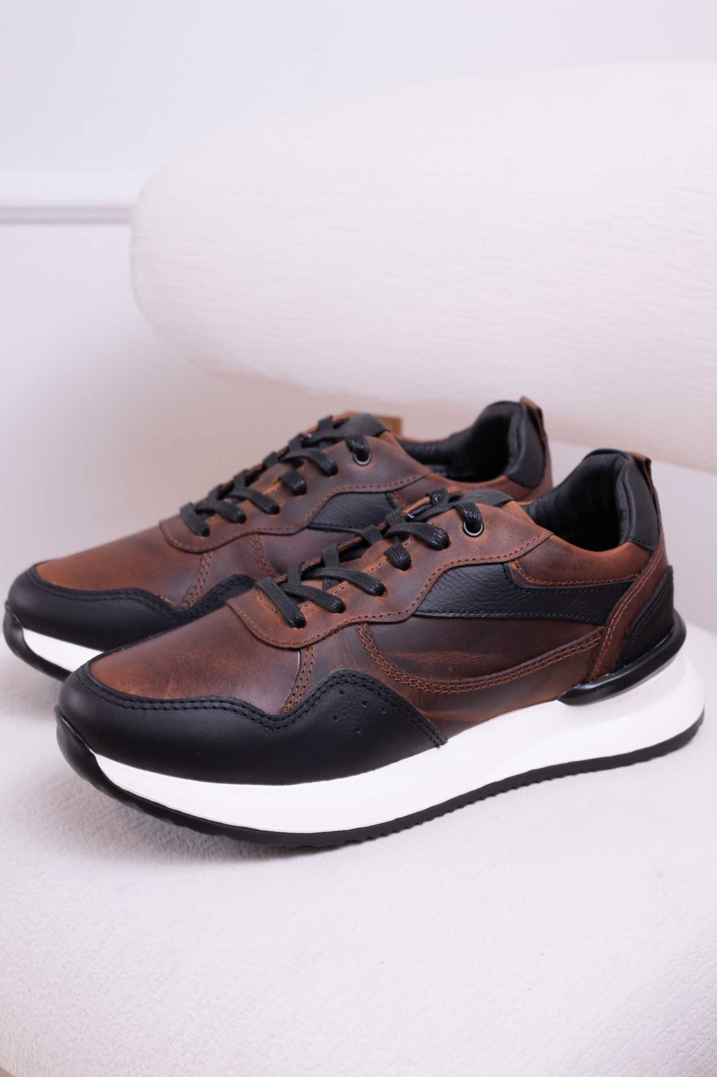 TENIS PARA HOMBRE EN CUERO|RF:BIZARRO IMPERIAL-CAFE