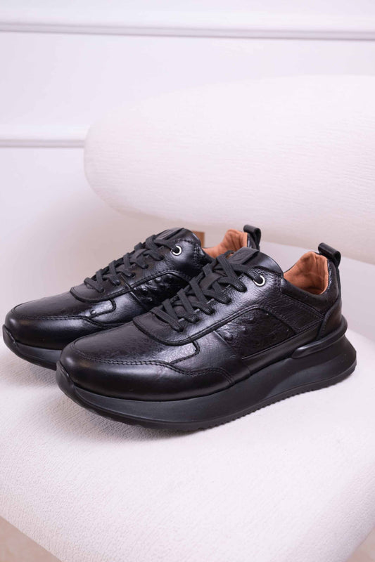TENIS CUERO PARA HOMBRE|RF:BIZARRO FLOW NEGRO