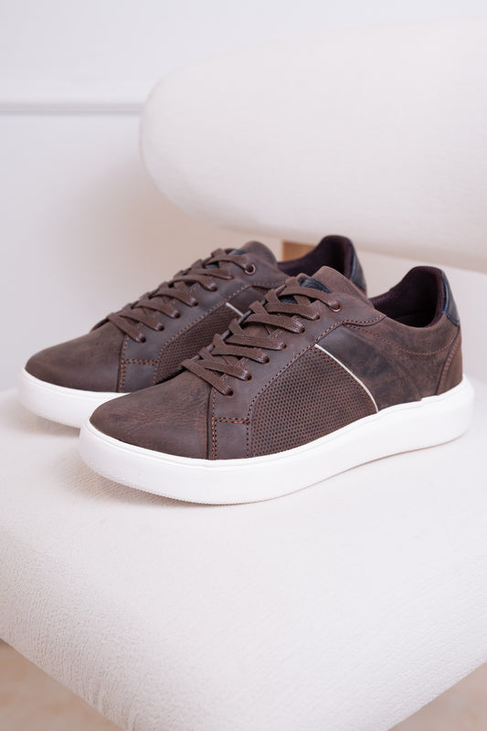 TENIS EN CUERO PARA HOMBRE | RF : ASTORIA CAFE - 3220