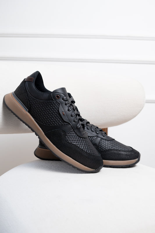 TENIS EN CUERO RUSTICO | RF : T-007