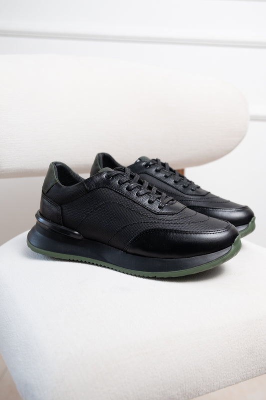 TENIS EN CUERO RUSTICO | RF : T-007