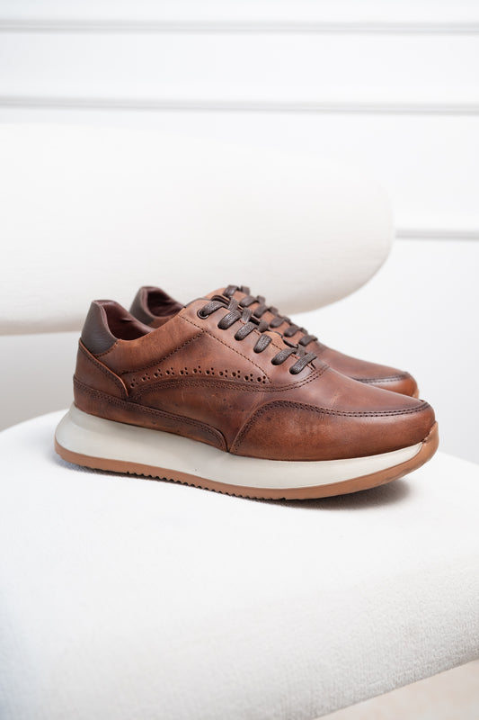 TENIS EN CUERO RUSTICO | RF :T 15