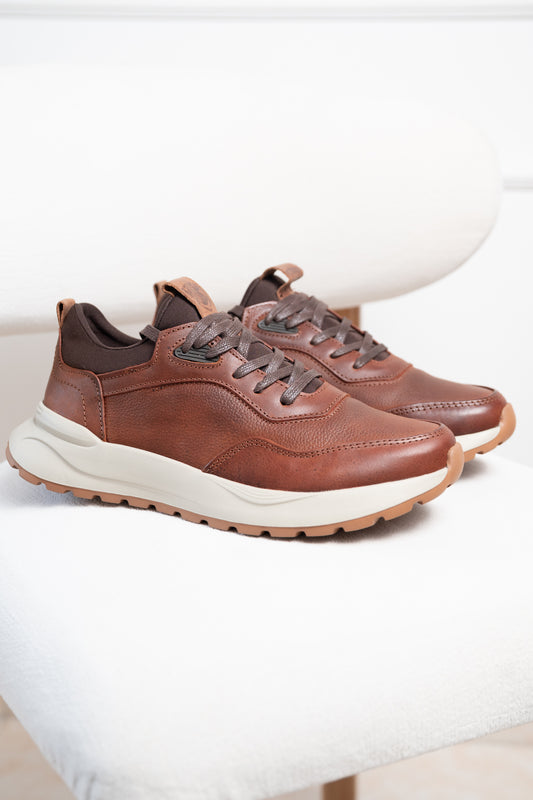 TENIS EN CUERO RUSTICO | RF :3308