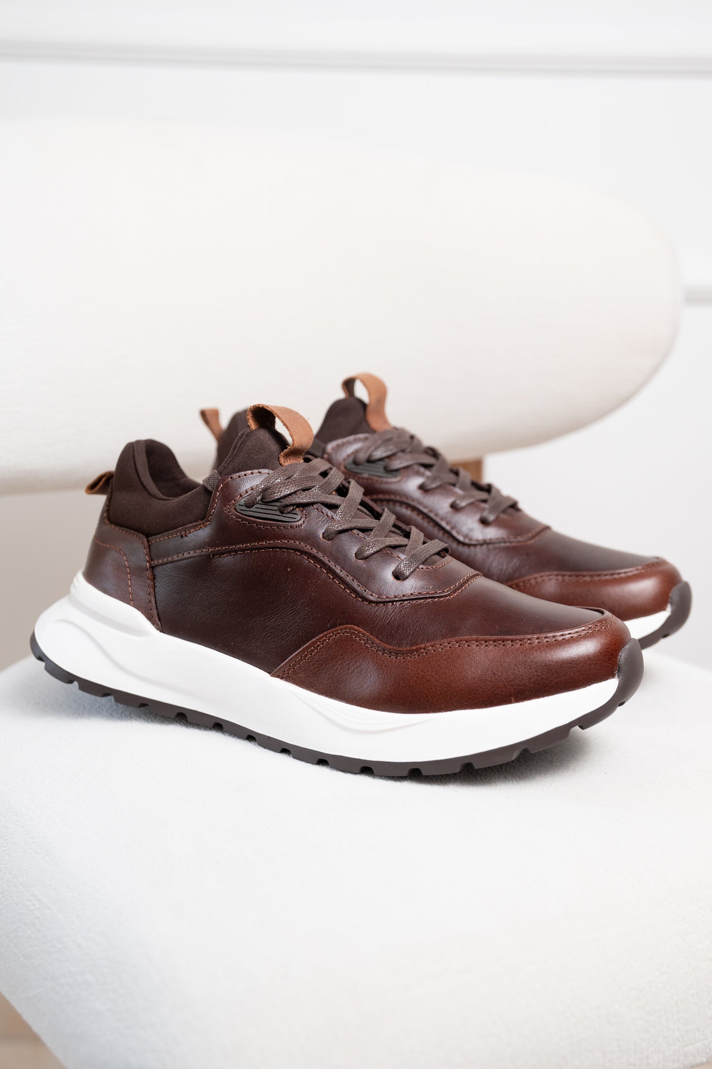 TENIS EN CUERO PARA HOMBRE | RF:3308 CONAC