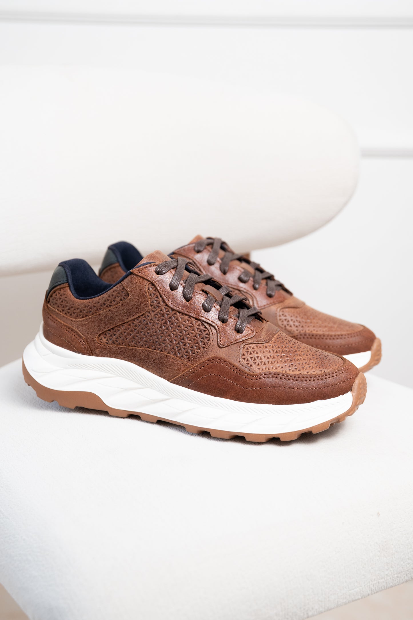 TENIS EN CUERO PARA HOMBRE | RF:TINJACA