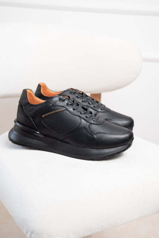 TENIS EN CUERO PARA HOMBRE | RF:T-004