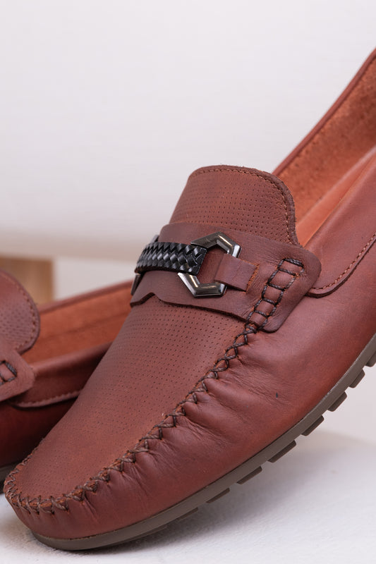 MOCASINES HOMBRE |  - CAFE | RF : 1001
