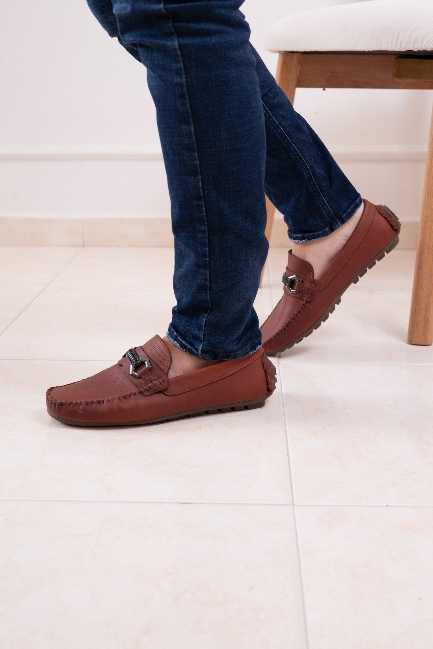 MOCASINES HOMBRE |  - CAFE | RF : 1001