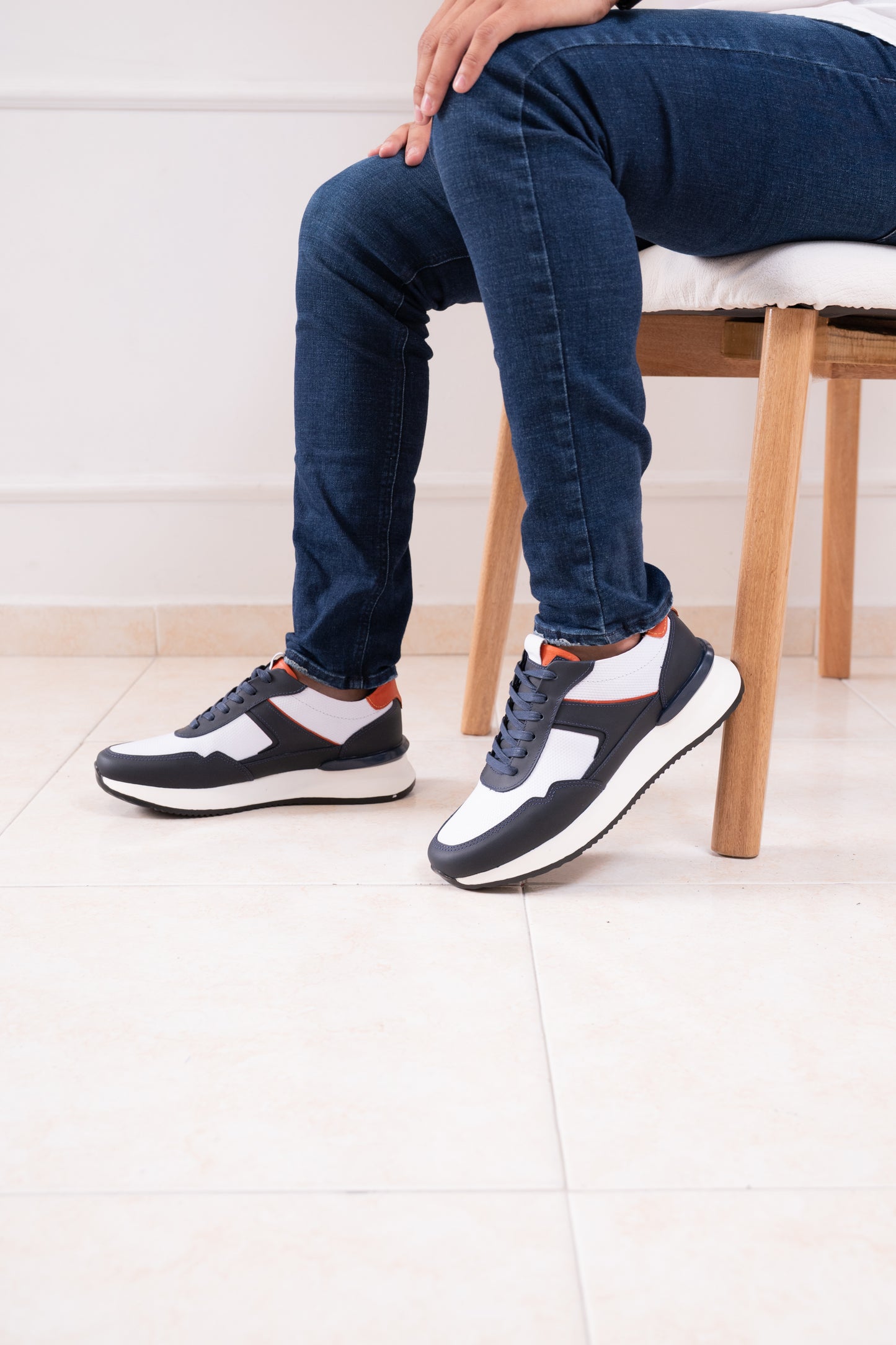 TENIS EN CUERO PARA HOMBRE| RF:LUCERNA