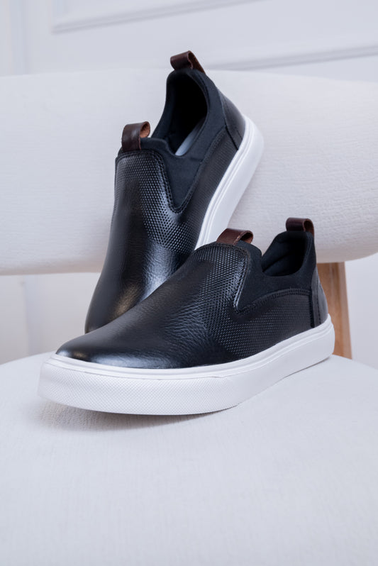 MOCASINES DE HOMBRE NEGRO RF:2801