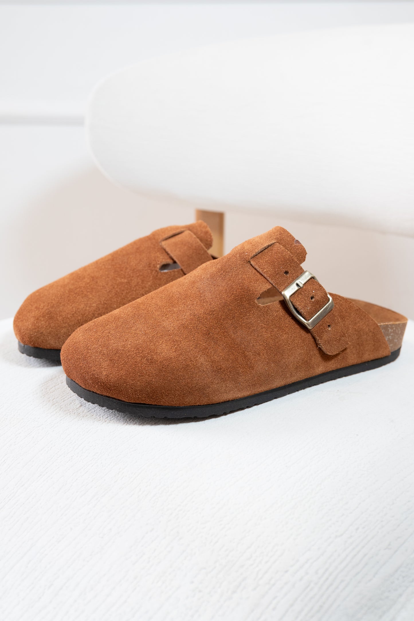 Suecos Masculinos en Cuero | Elegancia Casual -MIEL -77