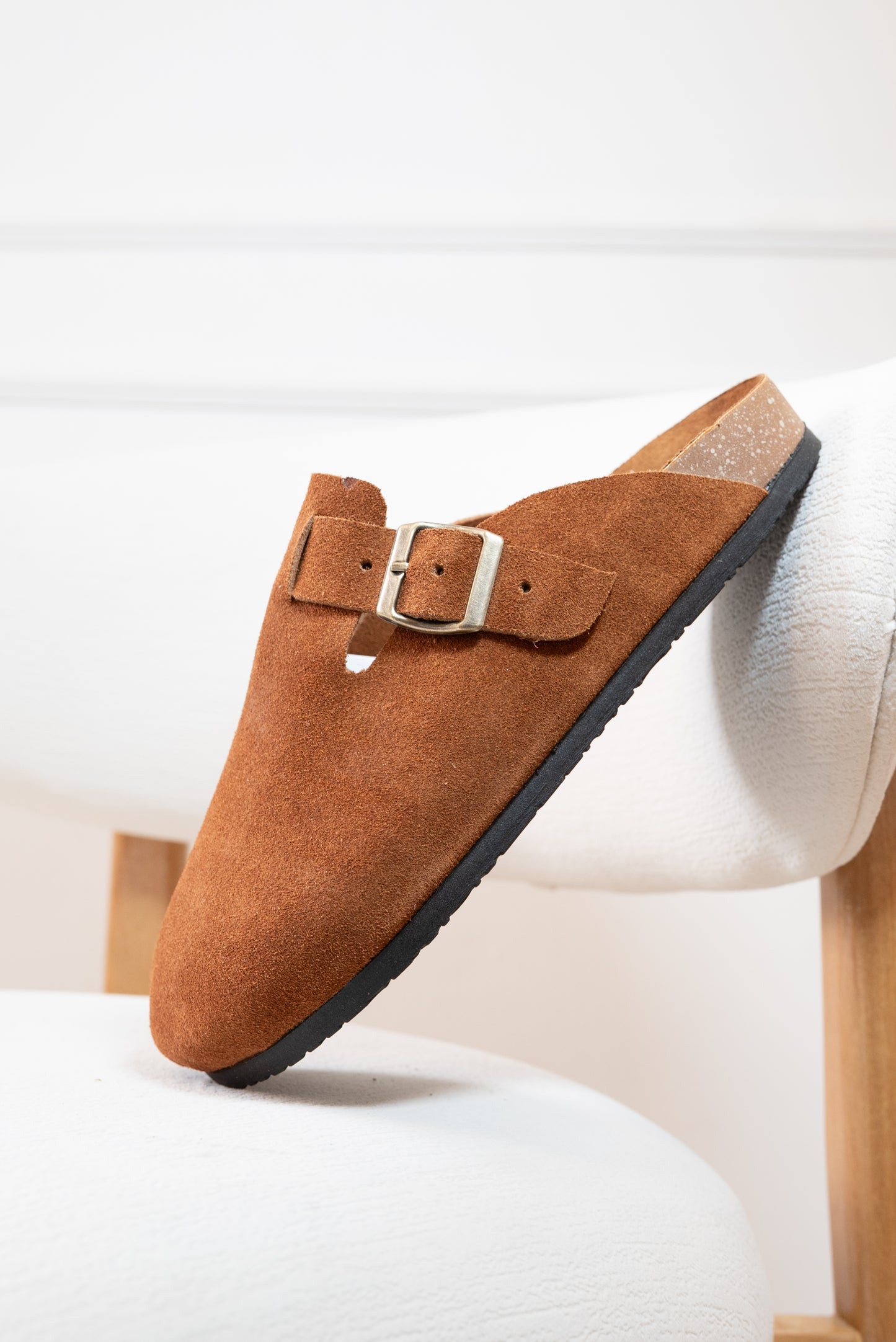 Suecos Masculinos en Cuero | Elegancia Casual -MIEL -77