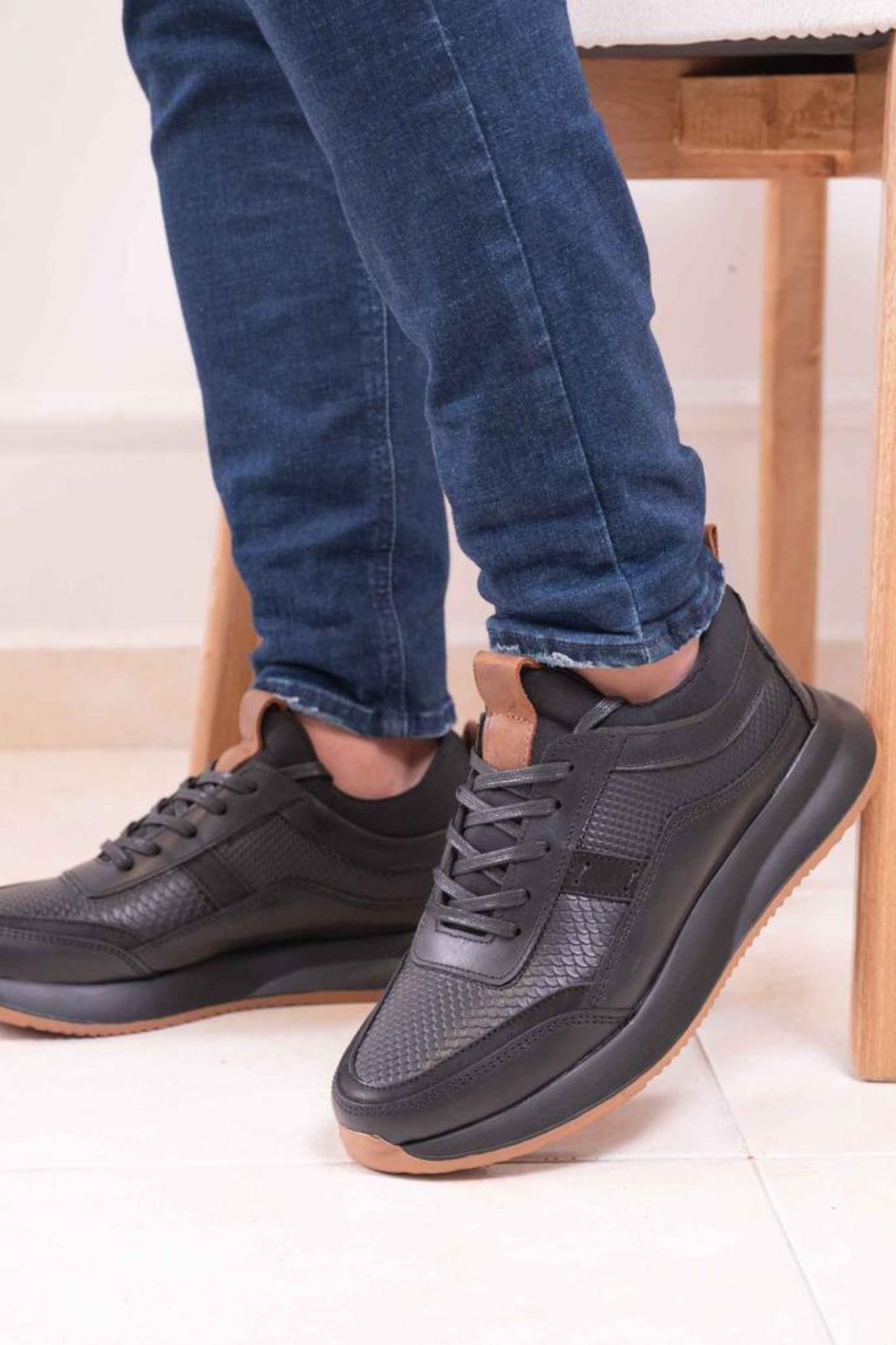 TENIS PARA HOMBRE|RF: BIZARRO TORINO-NEGRO